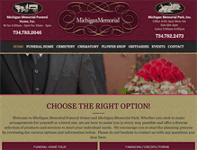 Tablet Screenshot of mimemorial.com